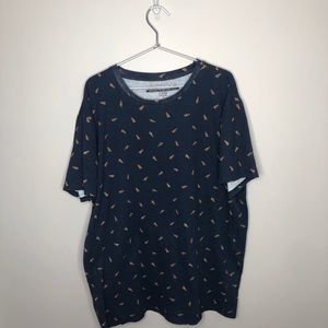 Libertador Navy Pizza T-shirt